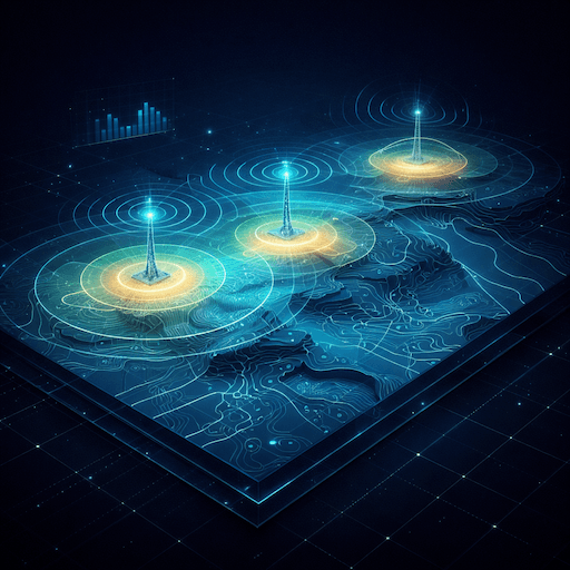 Mapping and RF modeling platform visualization